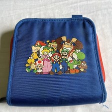 Estojo de transporte Nintendo 3DS DSi Super Mario Bros azul e vermelho usado comprar usado  Enviando para Brazil