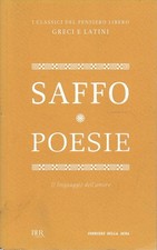 Saffo poesie usato  Italia