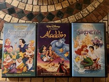 Videocassette vhs walt usato  Cassano Allo Ionio