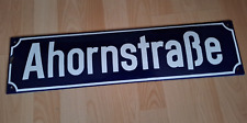 Ahornstraße straßenschild em gebraucht kaufen  Rohrdorf