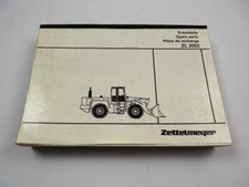 Zettelmeyer zl2002 radlader gebraucht kaufen  Merseburg
