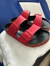 Birkenstock arizona rot gebraucht kaufen  Sankt Augustin