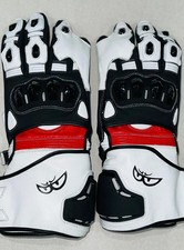 Luvas de couro para motociclista BERIK luvas de couro de vaca para corrida comprar usado  Enviando para Brazil
