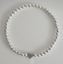 Silver plated bead for sale  PRUDHOE