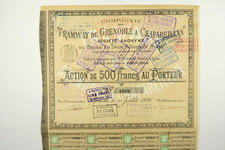Compagnie tramway grenoble d'occasion  Paris XV