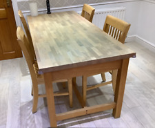 Set solid wooden for sale  SOLIHULL