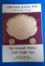 Chester race card for sale  MANSFIELD