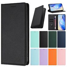 Für Motorola, Tasche Etuis Litchi Leder HandyHülle Wallet Flip Book Case Cover comprar usado  Enviando para Brazil