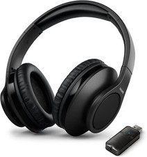 Fones de ouvido Philips TAH6206BK sem fio TV Bluetooth cancelamento ativo de ruído  comprar usado  Enviando para Brazil