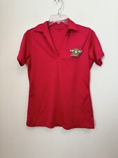 Polo feminino rosa manga curta vintage corrida automática CVAR coríntia gola V tamanho P comprar usado  Enviando para Brazil