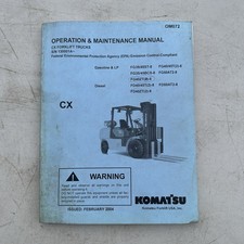 Komatsu om072 operation d'occasion  Expédié en Belgium