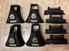 Torres Thule 430 Tracker II + almofadas de pouso TK1 pés + fechaduras e chaves comprar usado  Enviando para Brazil