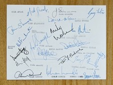 Hand signed card for sale  BILSTON