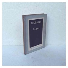 Canti leopardi giacomo usato  Cento