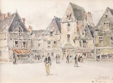 Dessin aquarelle tableau d'occasion  Paris IX
