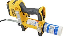 Akumulatorowa smarownica Dewalt Lubeshuttle adapter do wkładów 400g i 500g, używany na sprzedaż  Wysyłka do Poland