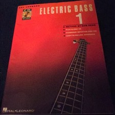 Hal Leonard Electric Bass 1: A Method By Dan Dean, Instruction Book 1982, 1996 , usado comprar usado  Enviando para Brazil