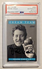 Usado, Autógrafo autêntico Frank Viola 1991 Score Dream Team PSA/DNA!! comprar usado  Enviando para Brazil