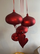 Red bauble hanging for sale Red bauble hanging for sale  WORTHING