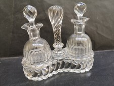 Huilier vinaigrier cristal d'occasion  France