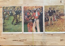 Vintage golf prints for sale  Goose Creek