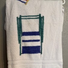 Toalha de praia náutica vintage Ralph Lauren – Deck Chair gráfico polo casa década de 1990 comprar usado Toalha de praia náutica vintage Ralph Lauren – Deck Chair gráfico polo casa década de 1990 comprar usado  Enviando para Brazil