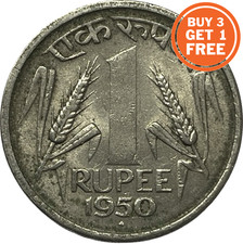 One indian rupee for sale  BURNTWOOD
