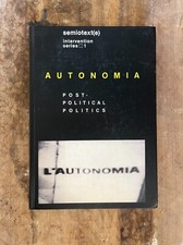 Autonomia, New Edition: Post-Politcal Politics by Sylvere Lotringer comprar usado  Enviando para Brazil