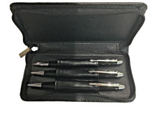 Pen set leather for sale  HERNE BAY