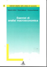 Esercizi analisi macroeconomic usato  Bologna