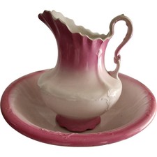 Antique pink white for sale  Milford