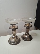 Rare paire bougeoirs d'occasion  Marseille XII