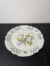 Assiette ajourée porcelaine d'occasion  Cambrai