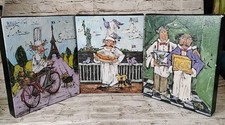 Chef themed canvas for sale  Peachtree City