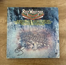 * RICK WAKEMAN * Álbum de vinil assinado * JOURNEY TO THE CENTER OF THE EARTH * 1, usado comprar usado * RICK WAKEMAN * Álbum de vinil assinado * JOURNEY TO THE CENTER OF THE EARTH * 1, usado comprar usado  Enviando para Brazil