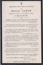 Mémento gustave camus d'occasion  Toulouse-