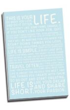 Inspirational life manifesto for sale  LONDON