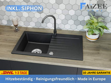 Faizee granitspüle 75x44 gebraucht kaufen  Detmold
