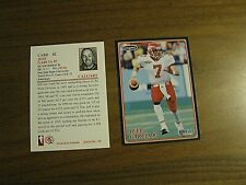 CFL Jogo Jeff Garcia 1998 card #82 sua última carta na CFL comprar usado  Enviando para Brazil