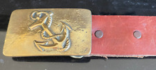 Navy belt brass for sale  Larchmont