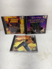 Usado, 3 CD-ROM WOLFENSTEIN 3D, CANO PESADO, CRUSADERS OF THE DARK SAVANT comprar usado  Enviando para Brazil