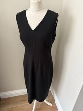 Womens black sleeveless for sale  POOLE