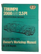 Triumph 2000 2.5 for sale  SLEAFORD