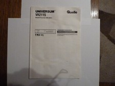 Bedienungsanleitung vhs videor gebraucht kaufen  Münster