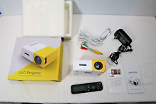 Coolux YG300 YG-300 Mini Projetor LED LCD 400-600LM 1080p Melhor Projetor Doméstico comprar usado  Enviando para Brazil