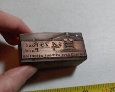 Vintage letterpress printing for sale  Reading