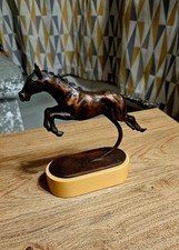 Vintage bronze jumping for sale  EAST COWES