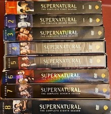 SUPERNATURAL  Complete Seasons 1-8 DVD Set Vampire Horror FREE SHIPPING! comprar usado  Enviando para Brazil
