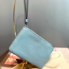 Turquoise coach wristlet for sale  Beaufort