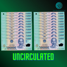 10.000.000 VND (20x500000) DEZ MILHÕES DE DONG VIETNAMITA, DINHEIRO E MOEDA DO VIETNÃ comprar usado  Enviando para Brazil